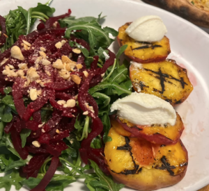 Grilled Peach Salad