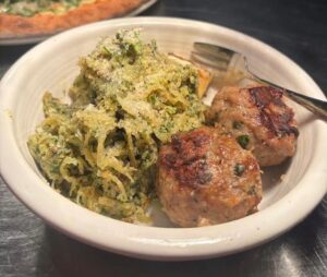 Spaghetti Squash & Pesto
